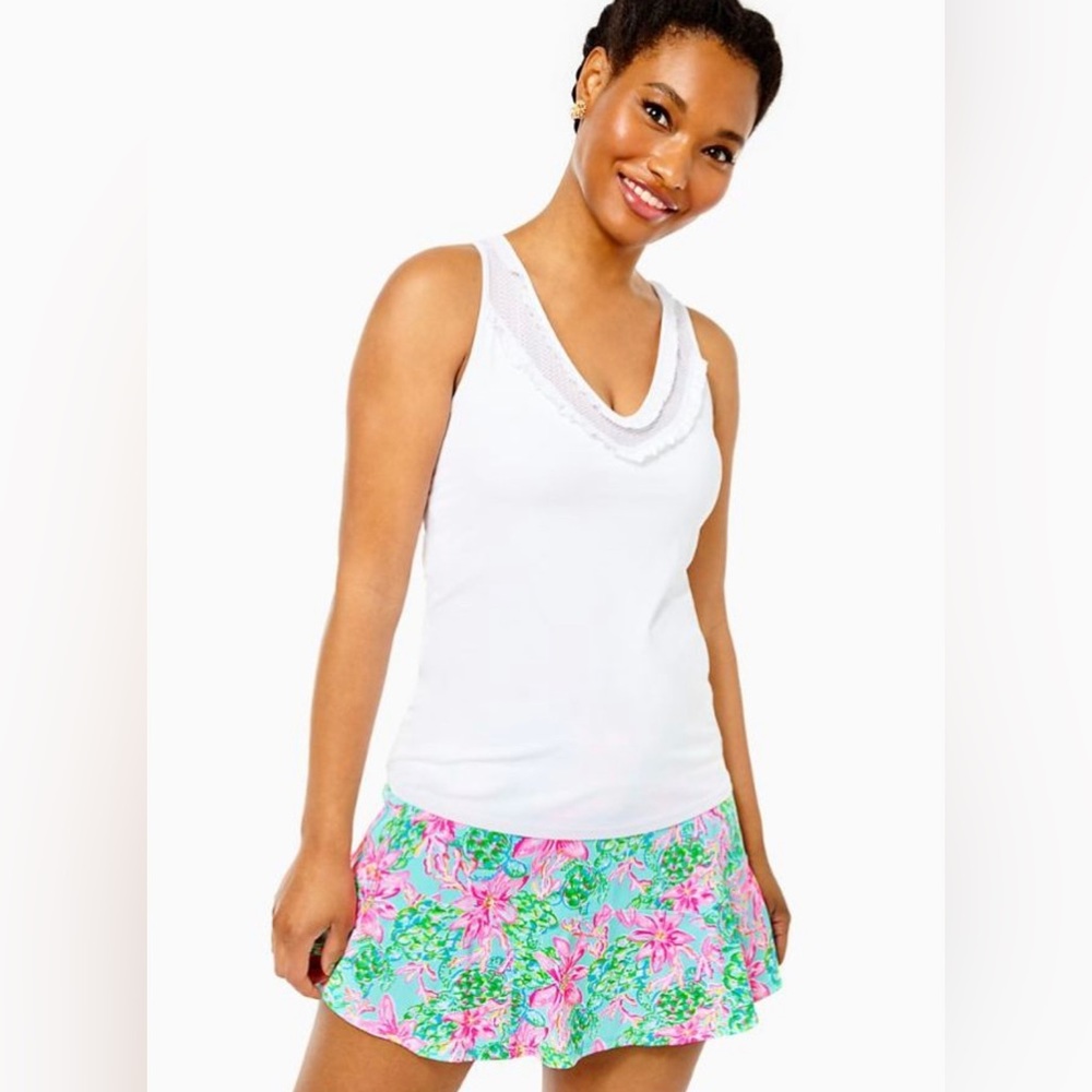 UPF 50+ LUXLETIC RUAH BRA TANK TOP LILLY PULITZER